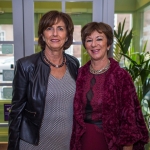 Pictured at the Limerick Civic Trust Ladies Lunch were Siobhán McNamara and Kathleen Argue, Castletroy. Picture: Cian Reinhardt/ilovelimerick