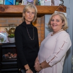 Pictured at the Limerick Civic Trust Ladies Lunch were Geraldine Power, Bruff and Liz Griffin, Limerick Civic Trust. Picture: Cian Reinhardt/ilovelimerick