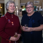 Pictured at the Limerick Civic Trust Ladies Lunch were Catherine Slater, Murroe and Máire O'Leary, St. Gabriels Centre. Picture: Cian Reinhardt/ilovelimerick