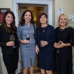 Pictured at the Limerick Civic Trust Ladies Lunch were Rachael O'Shaughnessy, Maria Gleeson, Jacci Fox and Mairéad Doyle of HOMS Solicitors. Picture: Cian Reinhardt/ilovelimerick
