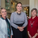 Pictured at the Limerick Civic Trust Ladies Lunch were Liz Horgan, Deirdre Twomey and Linda Keane of Bank of Ireland. Picture: Cian Reinhardt/ilovelimerick