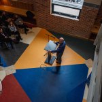 Blaise Brosnan Keynote Speaker spoke on the Key Principles of Good Business at a Limerick Enterprise Week 2023 event at ENGINE on Cecil St on Wed, March 8, 2023. Picture: Olena Oleksienko/ilovelimerick