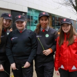 Laura Ryan, Brianna Sheehan, Rebecca Considine and Saoirse Culhane Keogh from The Order of Malta at the Festival of Kindness fun day on Bedford Row, Limerick. Picture: Sophie Goodwin/ilovelimerick