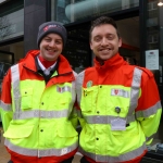 Stephan Frost and David Mullane from The Order of Malta at the Festival of Kindness fun day on Bedford Row, Limerick. March 10, 2018. Picture: Sophie Goodwin/ilovelimerick