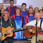 Limerick Gospel Choir and Corrigan Brothers Limerick Hurling Song. Picture: Zoe Conway/ilovelimerick 2018. All Rights Reserved.