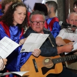 Limerick Gospel Choir and Corrigan Brothers Limerick Hurling Song. Picture: Zoe Conway/ilovelimerick 2018. All Rights Reserved.