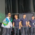 Limerick hurlers homecoming 2022 - supporters in green and white swept into the city and the TUS Gaelic Grounds to welcome the three-in-a-row All-Ireland hurling champions. Picture: Kris Luszczki/ilovelimerick