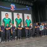 Limerick hurlers homecoming 2022 - supporters in green and white swept into the city and the TUS Gaelic Grounds to welcome the three-in-a-row All-Ireland hurling champions. Picture: Kris Luszczki/ilovelimerick