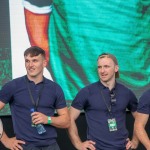 Limerick hurlers homecoming 2022 - supporters in green and white swept into the city and the TUS Gaelic Grounds to welcome the three-in-a-row All-Ireland hurling champions. Picture: Kris Luszczki/ilovelimerick