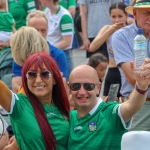 Limerick hurlers homecoming 2022 - supporters in green and white swept into the city and the TUS Gaelic Grounds to welcome the three-in-a-row All-Ireland hurling champions. Picture: Kris Luszczki/ilovelimerick