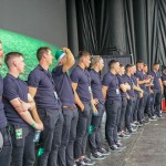 Limerick hurlers homecoming 2022 - supporters in green and white swept into the city and the TUS Gaelic Grounds to welcome the three-in-a-row All-Ireland hurling champions. Picture: Kris Luszczki/ilovelimerick