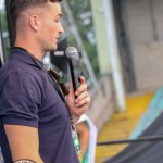 Limerick hurlers homecoming 2022 - supporters in green and white swept into the city and the TUS Gaelic Grounds to welcome the three-in-a-row All-Ireland hurling champions. Picture: Kris Luszczki/ilovelimerick