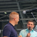 Limerick hurlers homecoming 2022 - supporters in green and white swept into the city and the TUS Gaelic Grounds to welcome the three-in-a-row All-Ireland hurling champions. Picture: Kris Luszczki/ilovelimerick