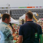 Limerick hurlers homecoming 2022 - supporters in green and white swept into the city and the TUS Gaelic Grounds to welcome the three-in-a-row All-Ireland hurling champions. Picture: Kris Luszczki/ilovelimerick