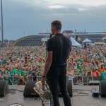 Limerick hurlers homecoming 2022 - supporters in green and white swept into the city and the TUS Gaelic Grounds to welcome the three-in-a-row All-Ireland hurling champions. Picture: Kris Luszczki/ilovelimerick