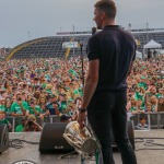 Limerick hurlers homecoming 2022 - supporters in green and white swept into the city and the TUS Gaelic Grounds to welcome the three-in-a-row All-Ireland hurling champions. Picture: Kris Luszczki/ilovelimerick