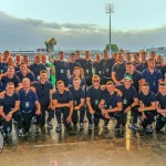 Limerick hurlers homecoming 2022 - supporters in green and white swept into the city and the TUS Gaelic Grounds to welcome the three-in-a-row All-Ireland hurling champions. Picture: Kris Luszczki/ilovelimerick