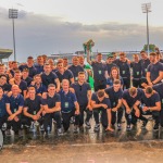 Limerick hurlers homecoming 2022 - supporters in green and white swept into the city and the TUS Gaelic Grounds to welcome the three-in-a-row All-Ireland hurling champions. Picture: Kris Luszczki/ilovelimerick