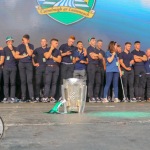 Limerick hurlers homecoming 2022 - supporters in green and white swept into the city and the TUS Gaelic Grounds to welcome the three-in-a-row All-Ireland hurling champions. Picture: Kris Luszczki/ilovelimerick