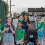 Limerick hurlers homecoming 2022 - supporters in green and white swept into the city and the TUS Gaelic Grounds to welcome the three-in-a-row All-Ireland hurling champions. Picture: Kris Luszczki/ilovelimerick