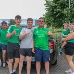 Limerick hurlers homecoming 2022 - supporters in green and white swept into the city and the TUS Gaelic Grounds to welcome the three-in-a-row All-Ireland hurling champions. Picture: Kris Luszczki/ilovelimerick