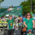 Limerick hurlers homecoming 2022 - supporters in green and white swept into the city and the TUS Gaelic Grounds to welcome the three-in-a-row All-Ireland hurling champions. Picture: Kris Luszczki/ilovelimerick