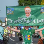 Limerick hurlers homecoming 2022 - supporters in green and white swept into the city and the TUS Gaelic Grounds to welcome the three-in-a-row All-Ireland hurling champions. Picture: Kris Luszczki/ilovelimerick