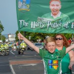 Limerick hurlers homecoming 2022 - supporters in green and white swept into the city and the TUS Gaelic Grounds to welcome the three-in-a-row All-Ireland hurling champions. Picture: Kris Luszczki/ilovelimerick