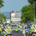 Limerick hurlers homecoming 2022 - supporters in green and white swept into the city and the TUS Gaelic Grounds to welcome the three-in-a-row All-Ireland hurling champions. Picture: Kris Luszczki/ilovelimerick