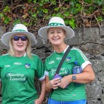 Limerick hurlers homecoming 2022 - supporters in green and white swept into the city and the TUS Gaelic Grounds to welcome the three-in-a-row All-Ireland hurling champions. Picture: Kris Luszczki/ilovelimerick