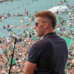 Limerick hurlers homecoming 2022 - supporters in green and white swept into the city and the TUS Gaelic Grounds to welcome the three-in-a-row All-Ireland hurling champions. Picture: Kris Luszczki/ilovelimerick