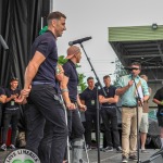 Limerick hurlers homecoming 2022 - supporters in green and white swept into the city and the TUS Gaelic Grounds to welcome the three-in-a-row All-Ireland hurling champions. Picture: Kris Luszczki/ilovelimerick