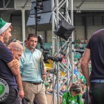 Limerick hurlers homecoming 2022 - supporters in green and white swept into the city and the TUS Gaelic Grounds to welcome the three-in-a-row All-Ireland hurling champions. Picture: Kris Luszczki/ilovelimerick