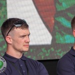 Limerick hurlers homecoming 2022 - supporters in green and white swept into the city and the TUS Gaelic Grounds to welcome the three-in-a-row All-Ireland hurling champions. Picture: Kris Luszczki/ilovelimerick