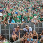 Limerick hurlers homecoming 2022 - supporters in green and white swept into the city and the TUS Gaelic Grounds to welcome the three-in-a-row All-Ireland hurling champions. Picture: Kris Luszczki/ilovelimerick