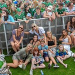 Limerick hurlers homecoming 2022 - supporters in green and white swept into the city and the TUS Gaelic Grounds to welcome the three-in-a-row All-Ireland hurling champions. Picture: Kris Luszczki/ilovelimerick