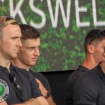 Limerick hurlers homecoming 2022 - supporters in green and white swept into the city and the TUS Gaelic Grounds to welcome the three-in-a-row All-Ireland hurling champions. Picture: Kris Luszczki/ilovelimerick