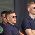 Limerick hurlers homecoming 2022 - supporters in green and white swept into the city and the TUS Gaelic Grounds to welcome the three-in-a-row All-Ireland hurling champions. Picture: Kris Luszczki/ilovelimerick