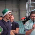 Limerick hurlers homecoming 2022 - supporters in green and white swept into the city and the TUS Gaelic Grounds to welcome the three-in-a-row All-Ireland hurling champions. Picture: Kris Luszczki/ilovelimerick