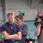 Limerick hurlers homecoming 2022 - supporters in green and white swept into the city and the TUS Gaelic Grounds to welcome the three-in-a-row All-Ireland hurling champions. Picture: Kris Luszczki/ilovelimerick