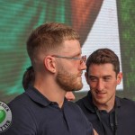 Limerick hurlers homecoming 2022 - supporters in green and white swept into the city and the TUS Gaelic Grounds to welcome the three-in-a-row All-Ireland hurling champions. Picture: Kris Luszczki/ilovelimerick