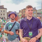 Limerick hurlers homecoming 2022 - supporters in green and white swept into the city and the TUS Gaelic Grounds to welcome the three-in-a-row All-Ireland hurling champions. Picture: Kris Luszczki/ilovelimerick