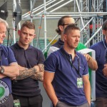 Limerick hurlers homecoming 2022 - supporters in green and white swept into the city and the TUS Gaelic Grounds to welcome the three-in-a-row All-Ireland hurling champions. Picture: Kris Luszczki/ilovelimerick