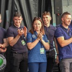 Limerick hurlers homecoming 2022 - supporters in green and white swept into the city and the TUS Gaelic Grounds to welcome the three-in-a-row All-Ireland hurling champions. Picture: Kris Luszczki/ilovelimerick