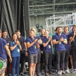 Limerick hurlers homecoming 2022 - supporters in green and white swept into the city and the TUS Gaelic Grounds to welcome the three-in-a-row All-Ireland hurling champions. Picture: Kris Luszczki/ilovelimerick