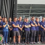 Limerick hurlers homecoming 2022 - supporters in green and white swept into the city and the TUS Gaelic Grounds to welcome the three-in-a-row All-Ireland hurling champions. Picture: Kris Luszczki/ilovelimerick
