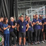 Limerick hurlers homecoming 2022 - supporters in green and white swept into the city and the TUS Gaelic Grounds to welcome the three-in-a-row All-Ireland hurling champions. Picture: Kris Luszczki/ilovelimerick