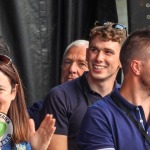 Limerick hurlers homecoming 2022 - supporters in green and white swept into the city and the TUS Gaelic Grounds to welcome the three-in-a-row All-Ireland hurling champions. Picture: Kris Luszczki/ilovelimerick