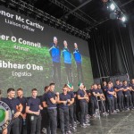 Limerick hurlers homecoming 2022 - supporters in green and white swept into the city and the TUS Gaelic Grounds to welcome the three-in-a-row All-Ireland hurling champions. Picture: Kris Luszczki/ilovelimerick