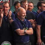 Limerick hurlers homecoming 2022 - supporters in green and white swept into the city and the TUS Gaelic Grounds to welcome the three-in-a-row All-Ireland hurling champions. Picture: Kris Luszczki/ilovelimerick